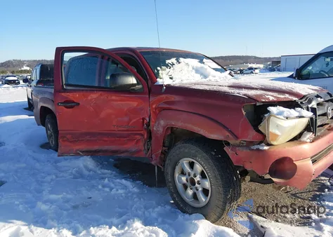 2007 Toyota Tacoma Base V6 z USA, uszkodzony, nr VIN 5TELU42NX7Z359268